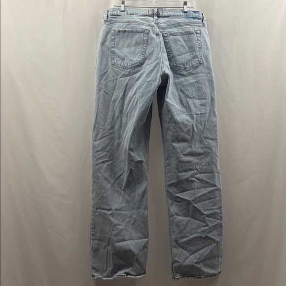 Women’s Abercrombie & Fitch 90s Relaxed High Rise Light Wash Size 33/16L - Picture 8 of 12
